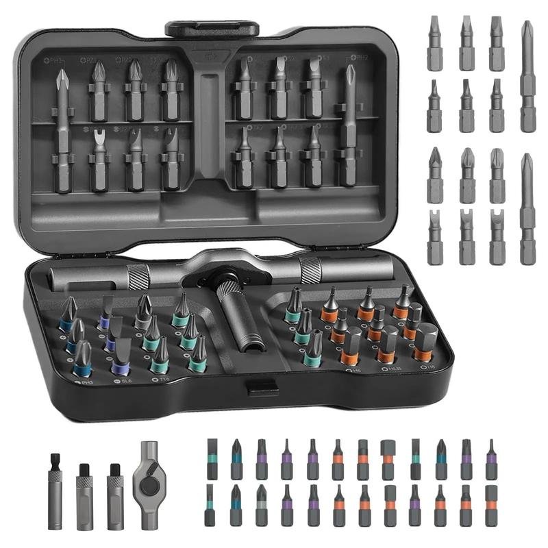 24Fold1 DIYScrewdriver Set, Magnetic Interchangeable Screwdriver Bits