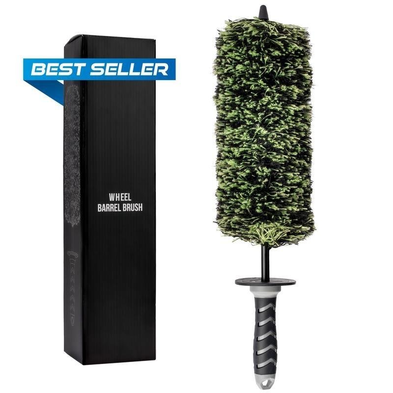 V+ Wheel Barrel Brush, Cleaning Brush for Wheels, 1 Pack