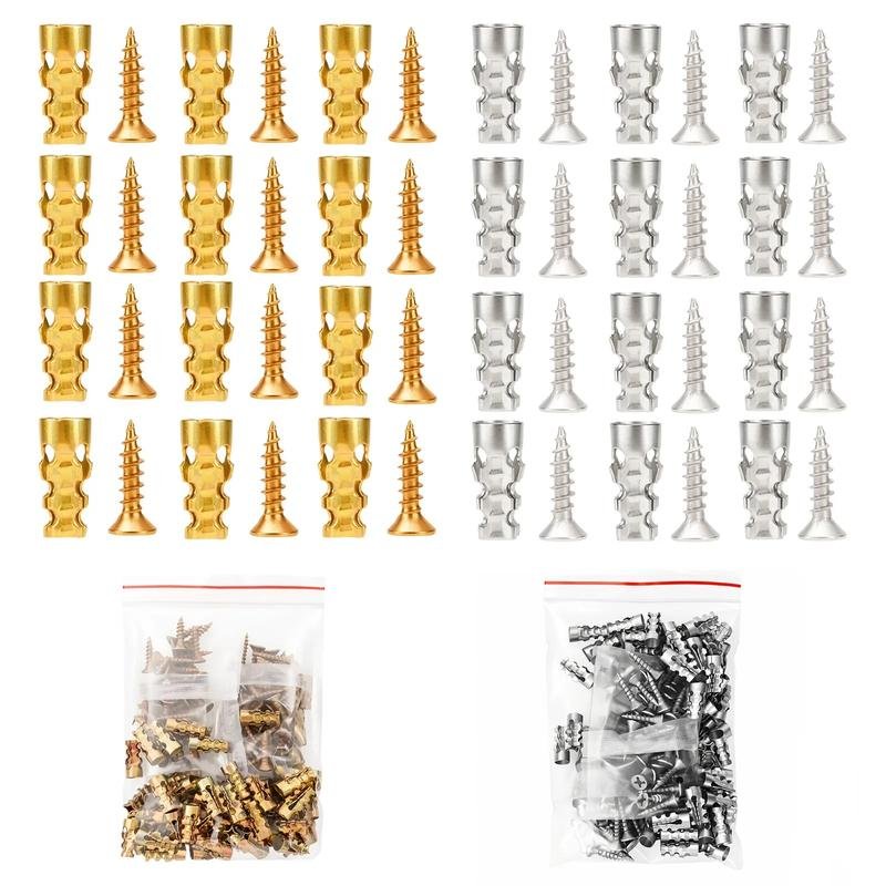 Door Hinge Chain Thread Repair Screw, Short Expansion Wall Plug