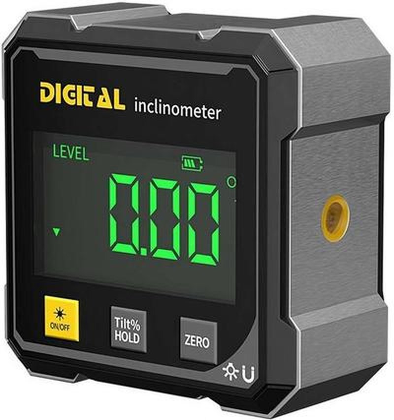 Portable Magnetic Digital Angle Finder, Magnetic Attachment