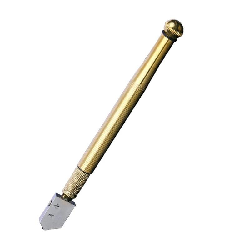 Glass Cutter Diamond Head+Knife, Anti-Slip Handle