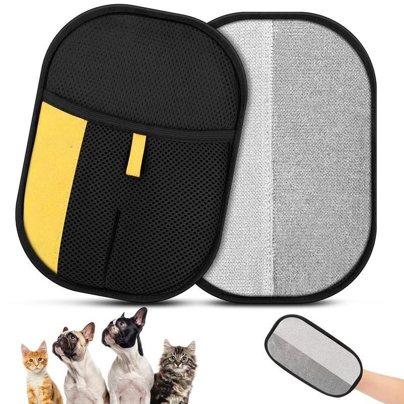 Upgrade Pet Silent Gloves-1, Reusable Cat Dog Gloves, Grade Cat Dog