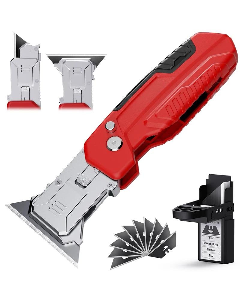 2Fold1Multi-Function Knife Knife, Foldable Multi-Function Knife Tool, Heavy-Duty