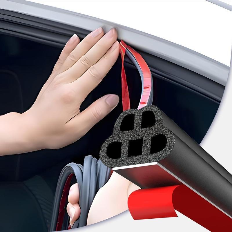 52. 5 Ft Car Door Seal Strip Universal Self Adhesive Automotive Weather