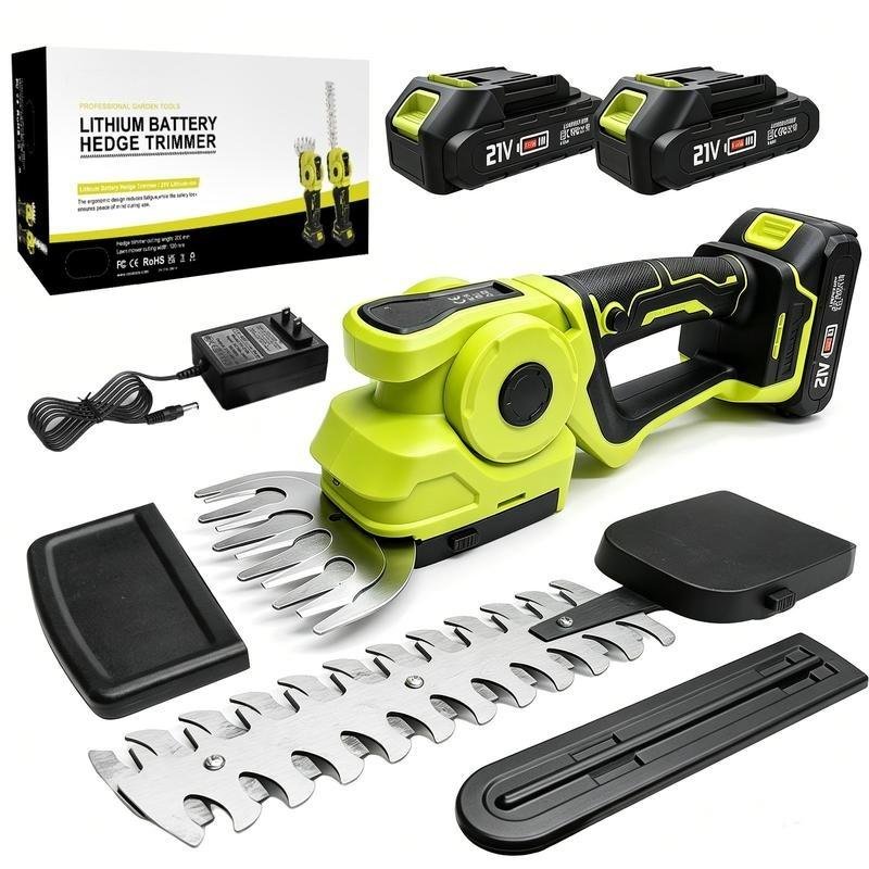 No2Fold1Grass Shears Shrub Trimming Device, Handheld Electric Hedge Machine