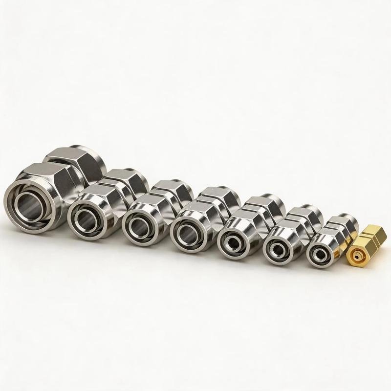 Straight Air Line Fittings for Truck, Heavy Duty Push in Pneumatic Connector