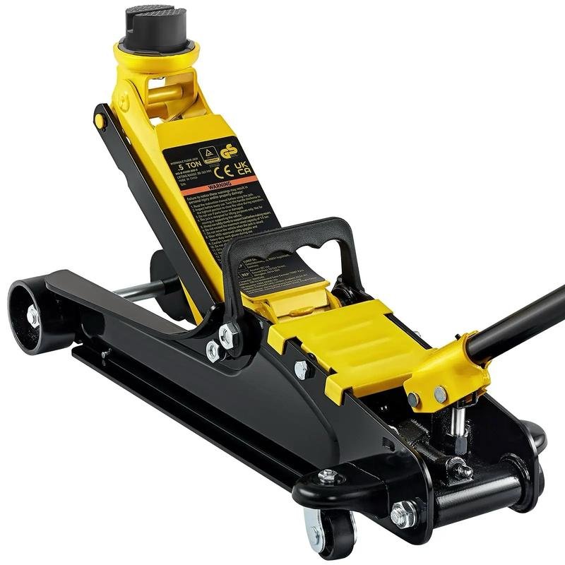 Low Profile Floor Jack 2. 5 Ton Heavy Steel Single Piston Hydraulic Pump