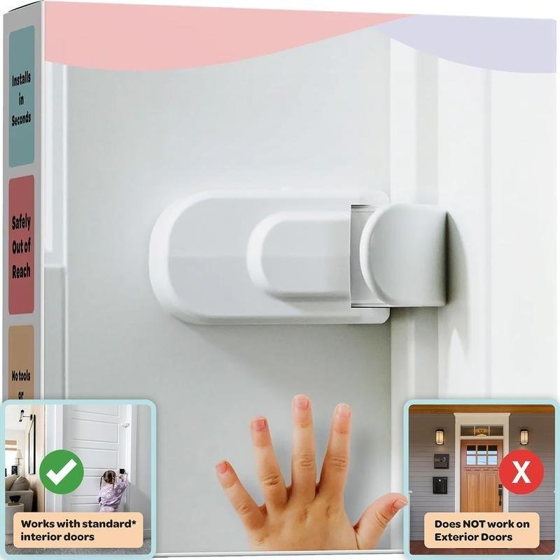 Snap Buckle Style Door Lock (Indoor Suitable)