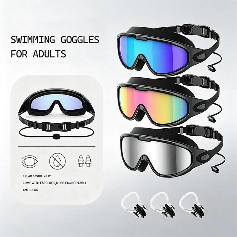 Swim Goggleswith Clip Teen Suitable - Leak-Proof Outdoor