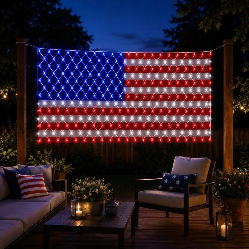 American Flag Light Ultra-Bright Outdoor Decorative Light