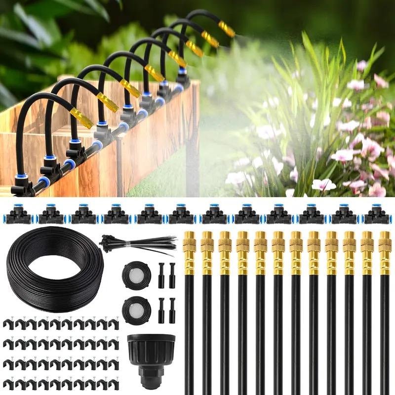 Automatic Drip Irrigation System Strap Adjustable Copper Nozzle