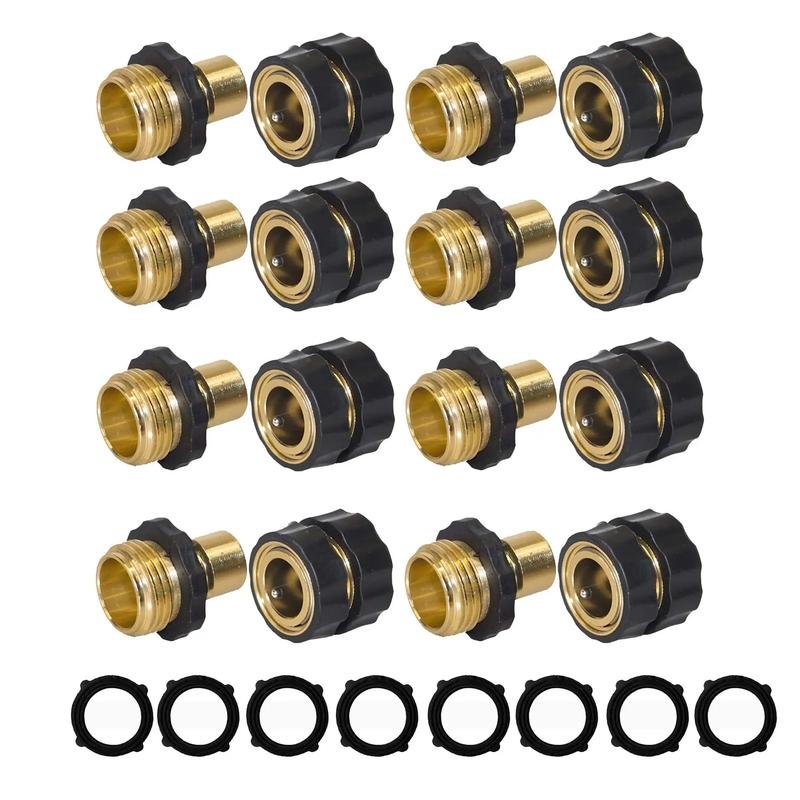 Durable Garden Water Hose Quick Connector Set
