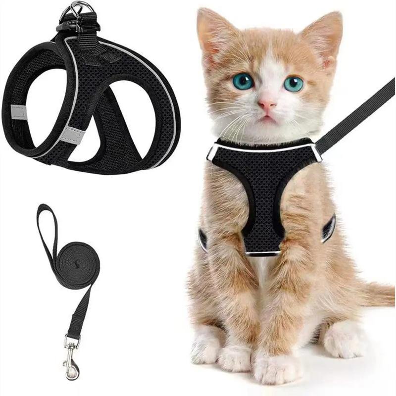 Cat Harness&Leash Adjustable Vest Safetywith