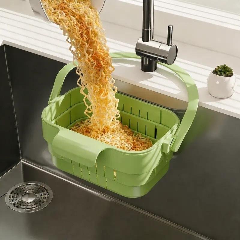 Foldable Hanging Kitchen Sink Drain Basket