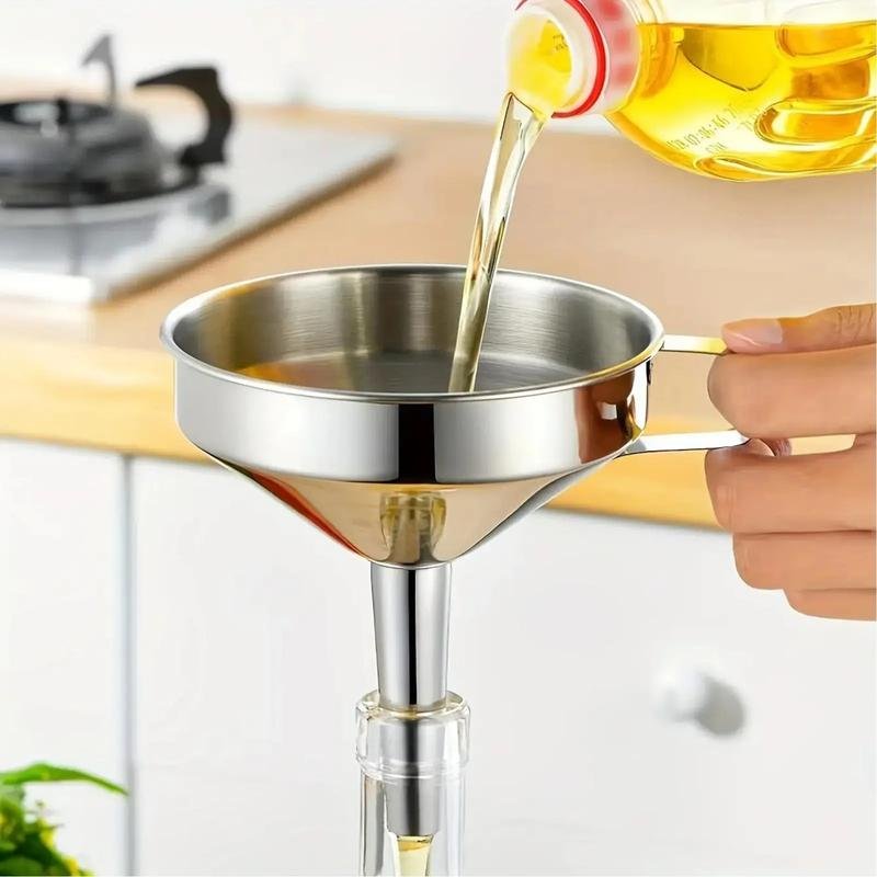 Funnel Filter Screen Leaking Oil Kitchen Oil Pouring Device