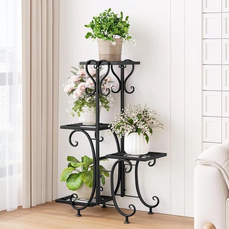 Metal Flower Stand Indoor & Outdoor Flower Pot