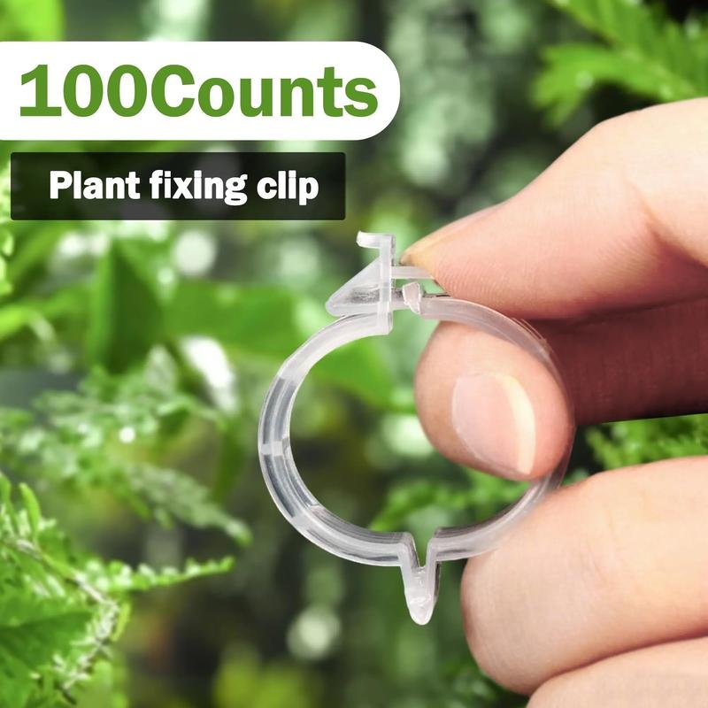 Plant Support Clip - Heavy-Duty Gardening Clip Climbing Vine Plant Use
