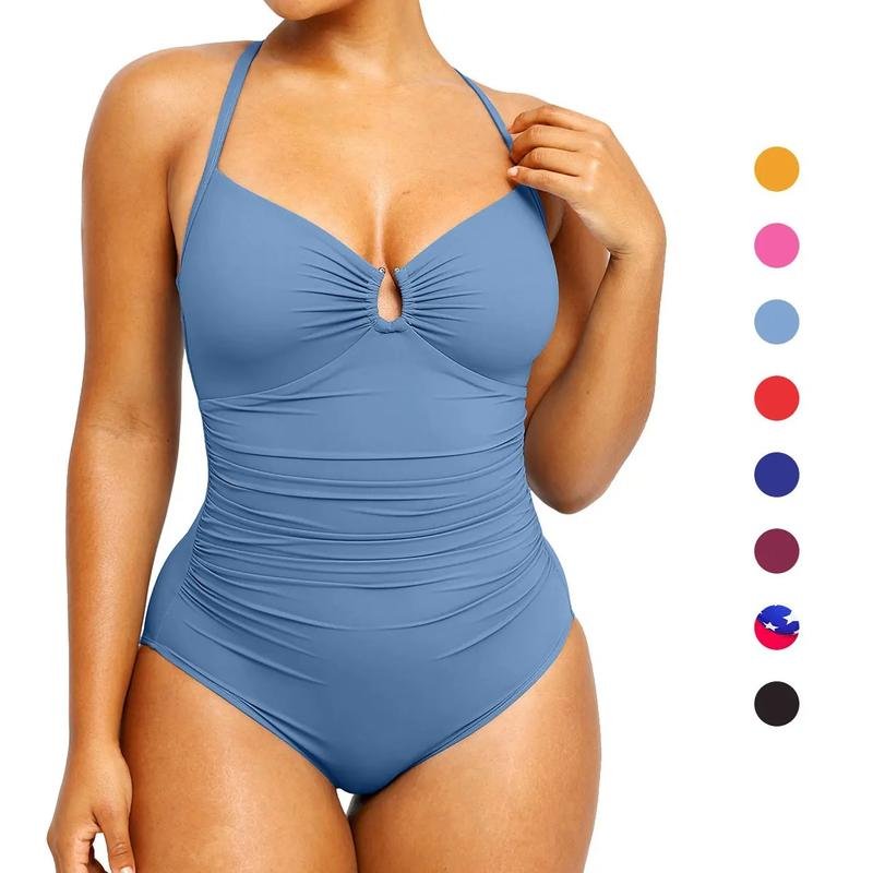 Women's Style Smart Shaping Swimsuit - UHollow Tummy Control